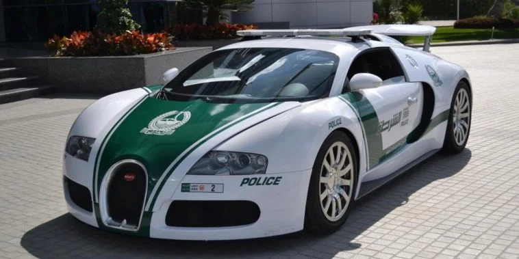 Dubai Police – Bugatti Veyron $4 Million—Photo via digitaltrends.com 