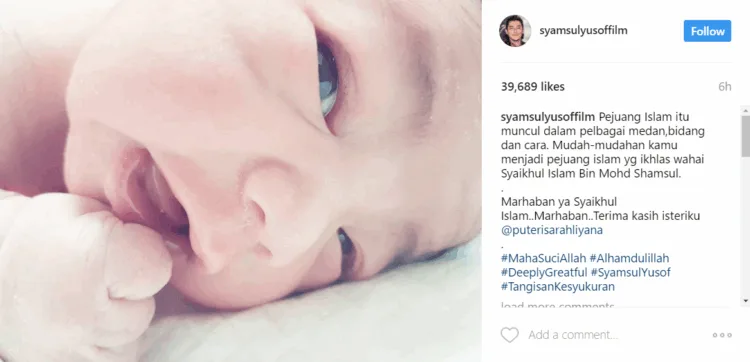Sumber: Instagram/ syamsulyusoffilm