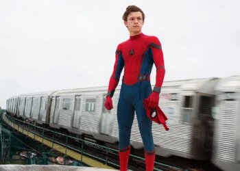 Tom Holland is Spider-Man in Columbia Pictures' SPIDER-MAN: HOMECOMING.