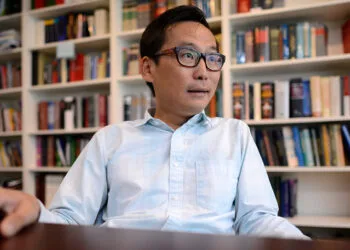 Lawyers for Liberty executive director, Eric Paulsen listens to a question during an interview with The Malaysian Insider at his office in Petaling Jaya on September 3, 2014. The Malaysian Insider/Najjua Zulkefli