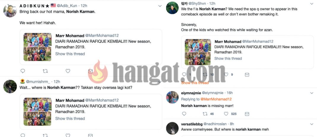 Mengapa Norish Karman Tiada Dalam 'Diari Ramadhan Rafique ...