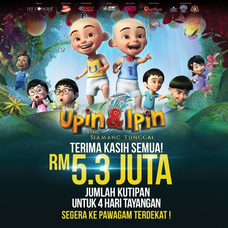 REVIEW Upin & Ipin : Keris Siamang Tunggal Antara ...