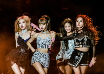 Blackpink performs in the Sahara tent during Coachella Valley Music and Arts Festival at the Empire Polo Club in Indio on Friday, April 12, 2019. (Photo by Watchara Phomicinda, The Press-Enterprise/SCNG)