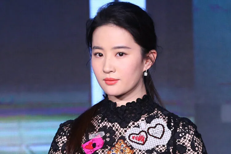 BEIJING, CHINA - DECEMBER 06: Actress Crystal Liu Yifei attends a press conference of director Xiao Yang's film 'Hanson and the Beast' on December 6, 2017 in Beijing, China. (Photo by VCG/VCG via Getty Images)