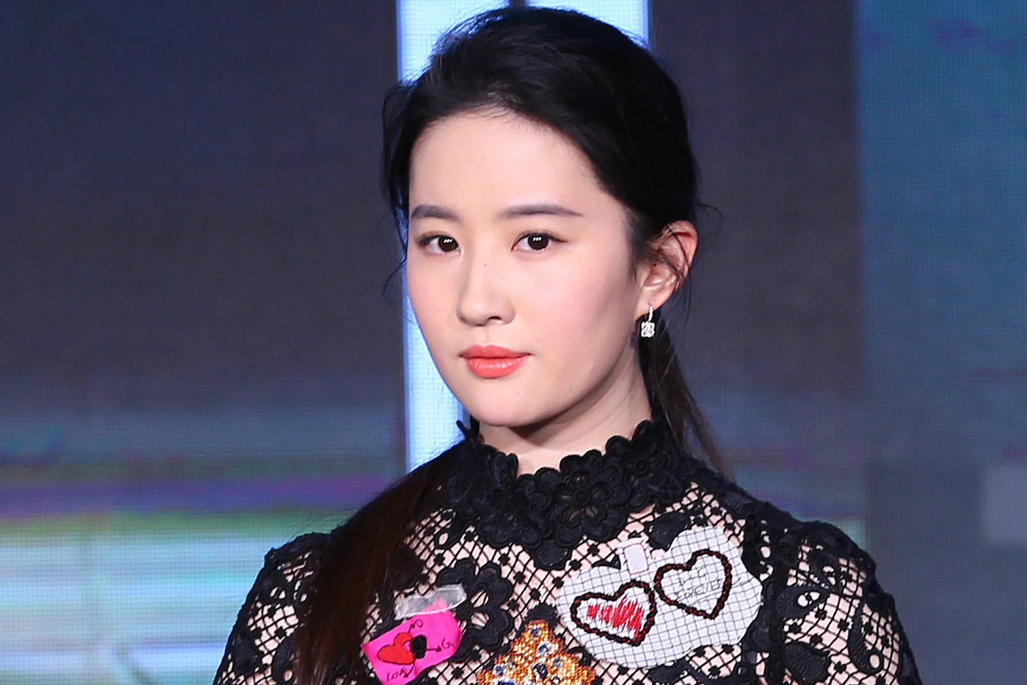 BEIJING, CHINA - DECEMBER 06:  Actress Crystal Liu Yifei attends a press conference of director Xiao Yang's film 'Hanson and the Beast' on December 6, 2017 in Beijing, China.  (Photo by VCG/VCG via Getty Images)