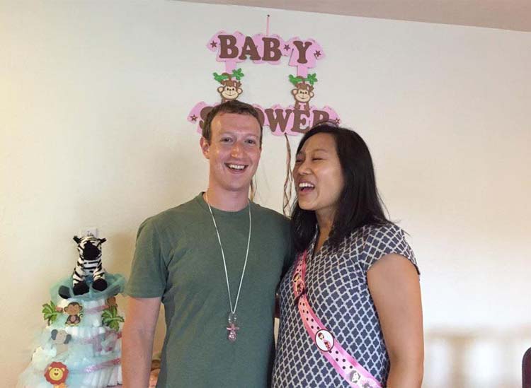 Serba Ringkas Gambar Baby Shower Anak Mark Zuckerberg 