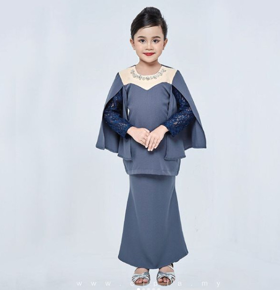 Baju Raya Kanak Kanak Perempuan 2021 : Ameera Aisyah Luna Kurung Kedah