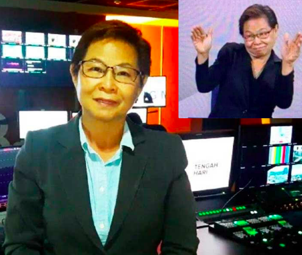 Kenali Tan Lee Bee, Jurubahasa Isyarat TV Malaysia Lebih 34 Tahun
