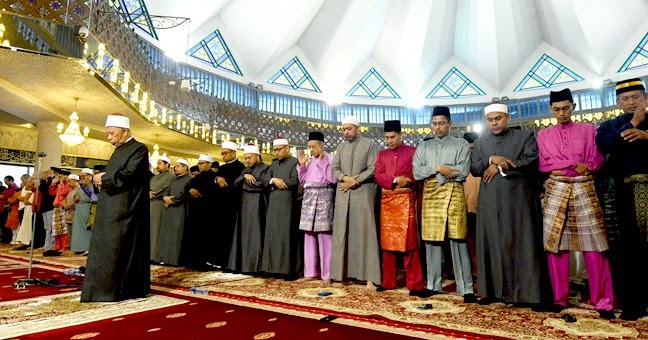 cara solat hari raya aidilfitri