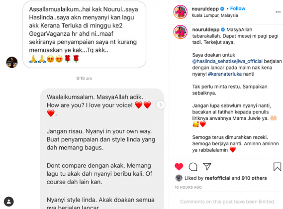 "Tak Perlu Minta Restu"- Nourul Depp Titip Pesanan Buat ...