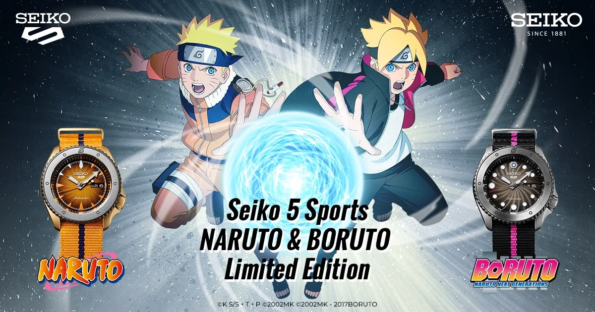 Jam tangan seiko discount naruto