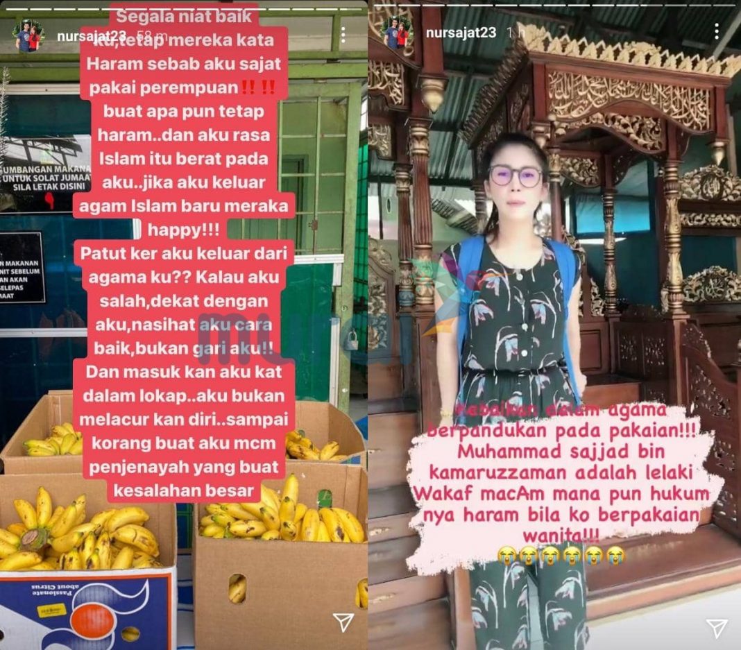 "Baik Aku Mati"- Sajat Kesal, Terasa Semakin Jauh Dengan Islam - Murai MY