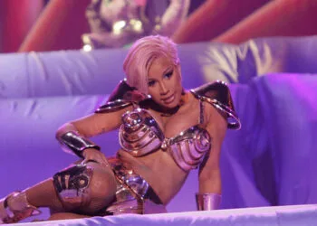 Cardi B and Megan Thee Stallion performing at THE 63rd ANNUAL GRAMMY® AWARDS, broadcast live from the STAPLES Center in Los Angeles, Sunday, March 14, 2021 (8:00-11:30 PM, live ET/5:00-8:30 PM, live PT) on the CBS Television Network and Paramount+. Photo: Francis Specker/CBS ©2021 CBS Broadcasting, Inc. All Rights Reserved.