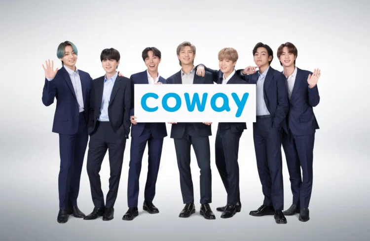 Coway Memilih BTS Sebagai Duta Jenama Global