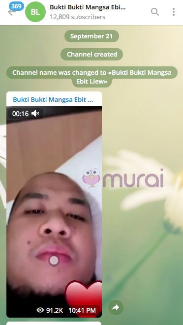 Video viral ustaz ebit lew