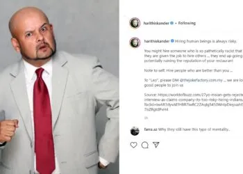 via Instagram Harith Iskander