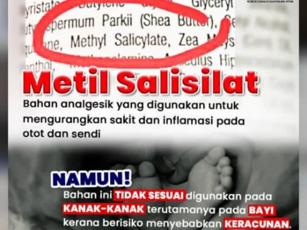 Foto - Instagram @kementeriankesihatanmalaysia