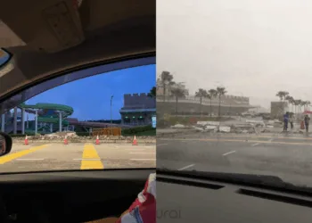 Foto - Twitter @wanfarlee / @puyuhhelang67