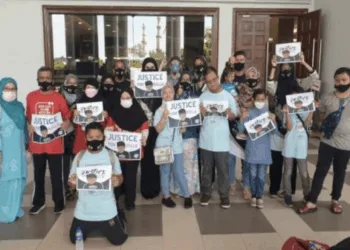 Wakil-wakil daripada Persatuan Bunga-Bunga Syurga Down Syndrome (BBS) dan Persatuan Sindrom Down Malaysia sanggup hadir ke perbicaraan kes mahkamah Bella bagi memberi sokongan moral kepada saksi.Foto: SInar Harian, Kumpulan Karangkraf