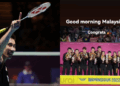 via Instagram Datuk Wira Lee Chong Wei