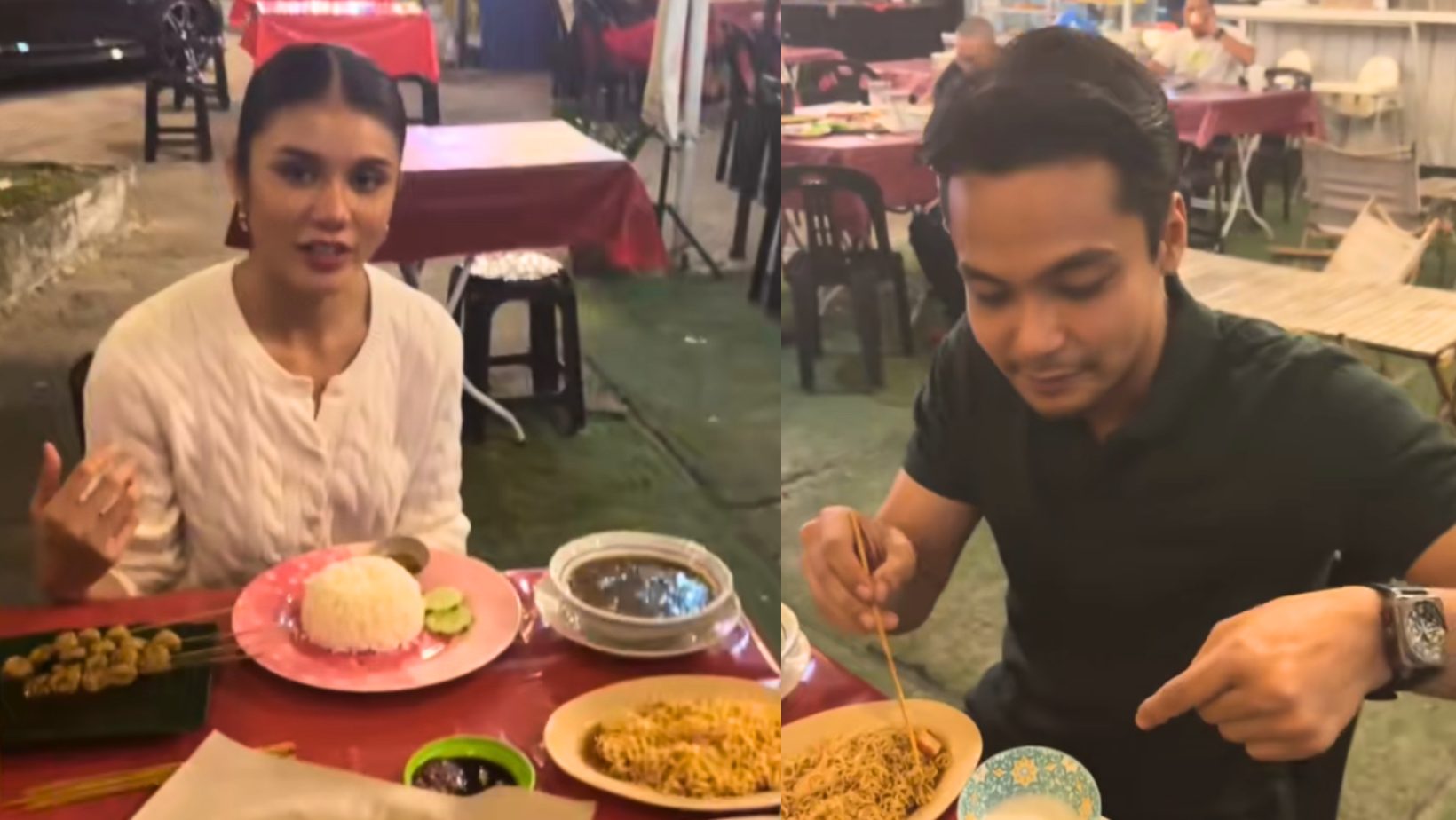 VIDEO] Mimi Lana Makan Bersama Syafiq Kyle Cetus Perhatian-"Kami Setiap Minggu Datang Makan Sini!" - Murai MY