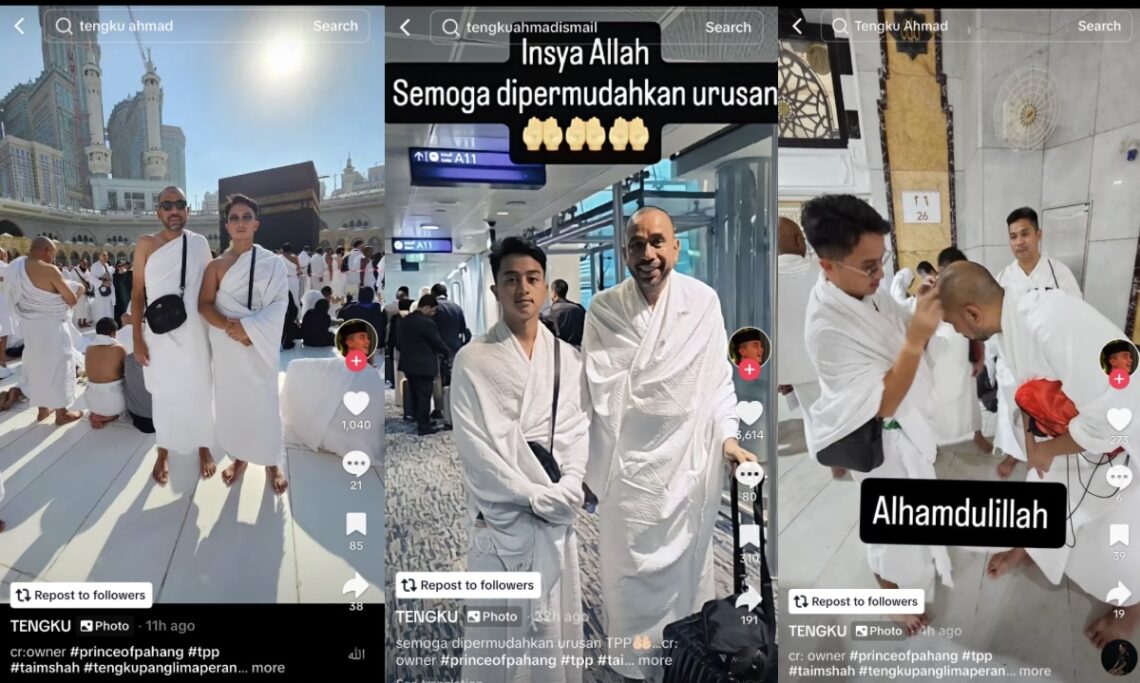 [VIDEO] Gelagat Tengku Ahmad Mengerjakan Umrah, Raih Perhatian Netizen ...