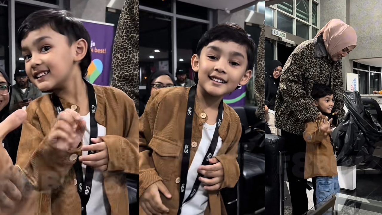 [VIDEO] Gelagat Anak Shila Amzah Curi Perhatian Ramai!-“Dah Besar & Hensem Seth Uwais Ni”