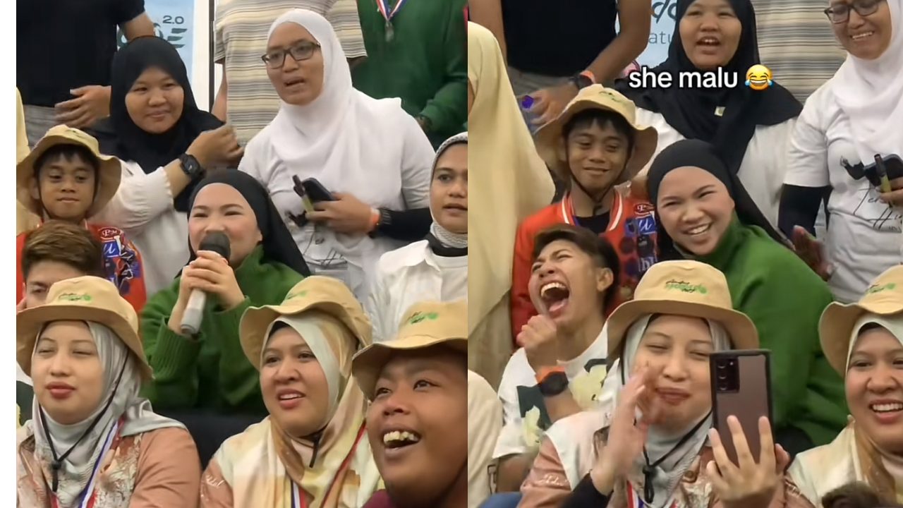 [VIDEO] Gelagat Aina Abdul Salah Masuk Lagu Sendiri, Raih Perhatian Ramai!-“Nape Comel Sangat Ni”