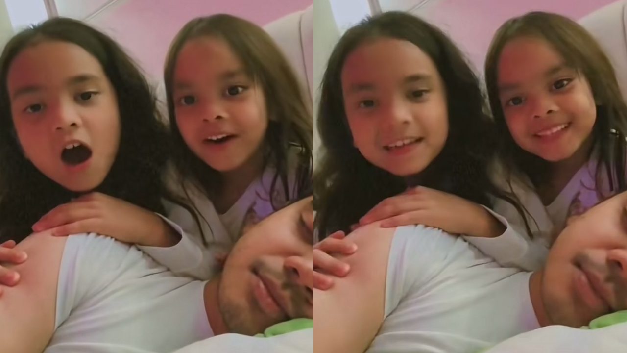 [VIDEO] Wajah Anak-Anak Alif Satar, Raih Perhatian Ramai!-“Muka Sama Ikut Ayah”