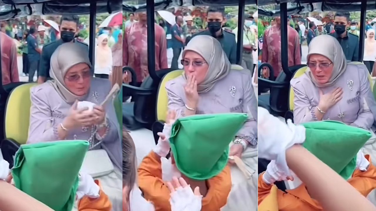 [VIDEO] Gelagat Tunku Azizah Beramah Mesra Dengan Kanak-Kanak, Raih Perhatian Ramai!