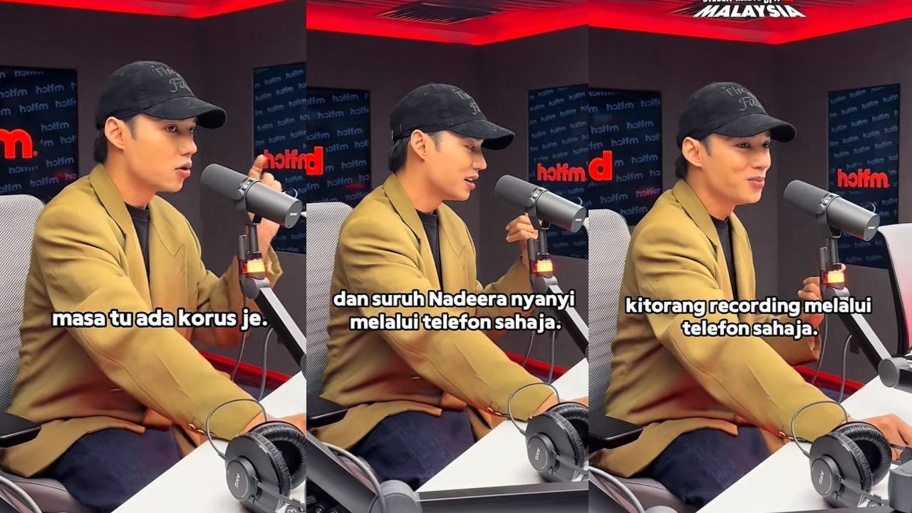 [VIDEO] Hael Husaini Dedahkan Lagu Nadeera Zaini Hanya Rakam Melalui Telefon, Raih Perhatian Ramai!