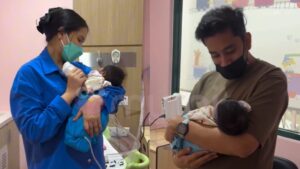 [VIDEO] “Sedih Mummy Haritu Tengok Tangan Kena Cucuk Jarum…”-Ain Edruce