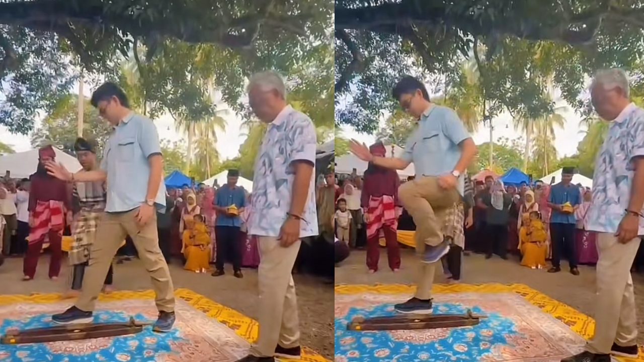 [VIDEO] Gelagat Sultan Pahang & Tengku Hassanal bersilat, Raih Perhatian Ramai!