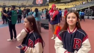 [VIDEO] Gelagat Anak Che Ta, Aaisyah Pergi Stadium Sokong JDT, Curi Tumpuan Ramai!