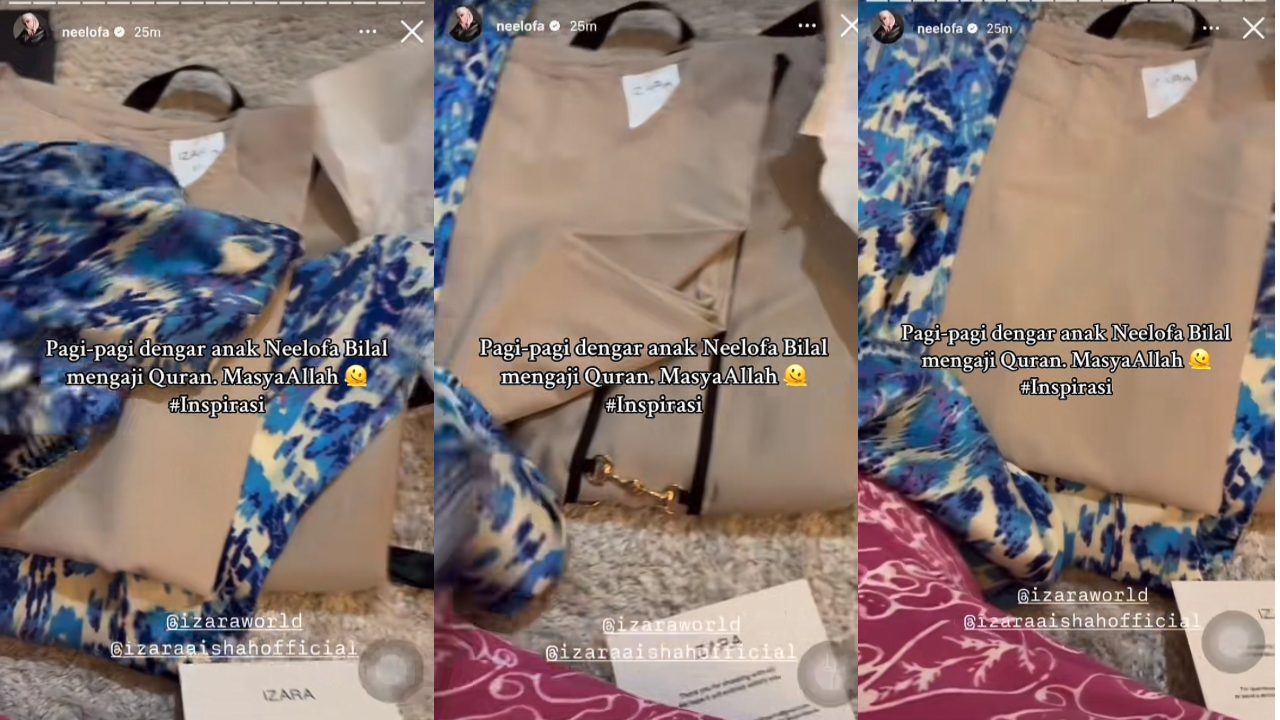 [VIDEO] Gelagat Anak Neelofa, Bilal Mengaji Quran Cetus Pujian Ramai!-“Baru 3 Tahun Dah Fasih”