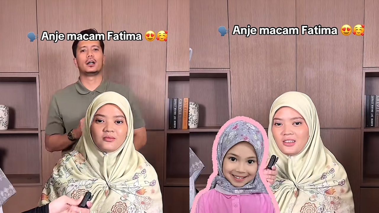 [VIDEO] Wajah Fatima Persis Adik Perempuan Fattah Amin, Curi Tumpuan Ramai!