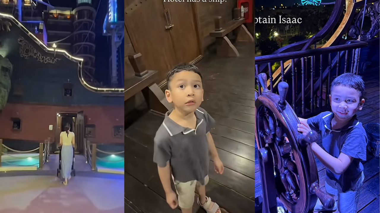 [VIDEO] Gelagat Anak Zahirah Macwilson, Isaac Raees Teruja Masuk ‘Hotel Kapal’ Raih Perhatian Ramai!