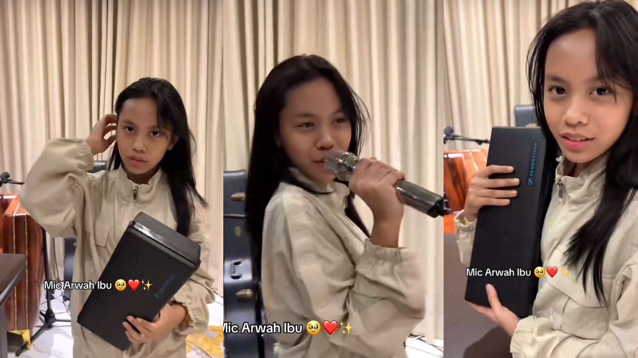 [VIDEO] Gelagat Shuib Beri Talita Guna Mikrofon Milik Siti Sarah, Raih Perhatian Ramai!