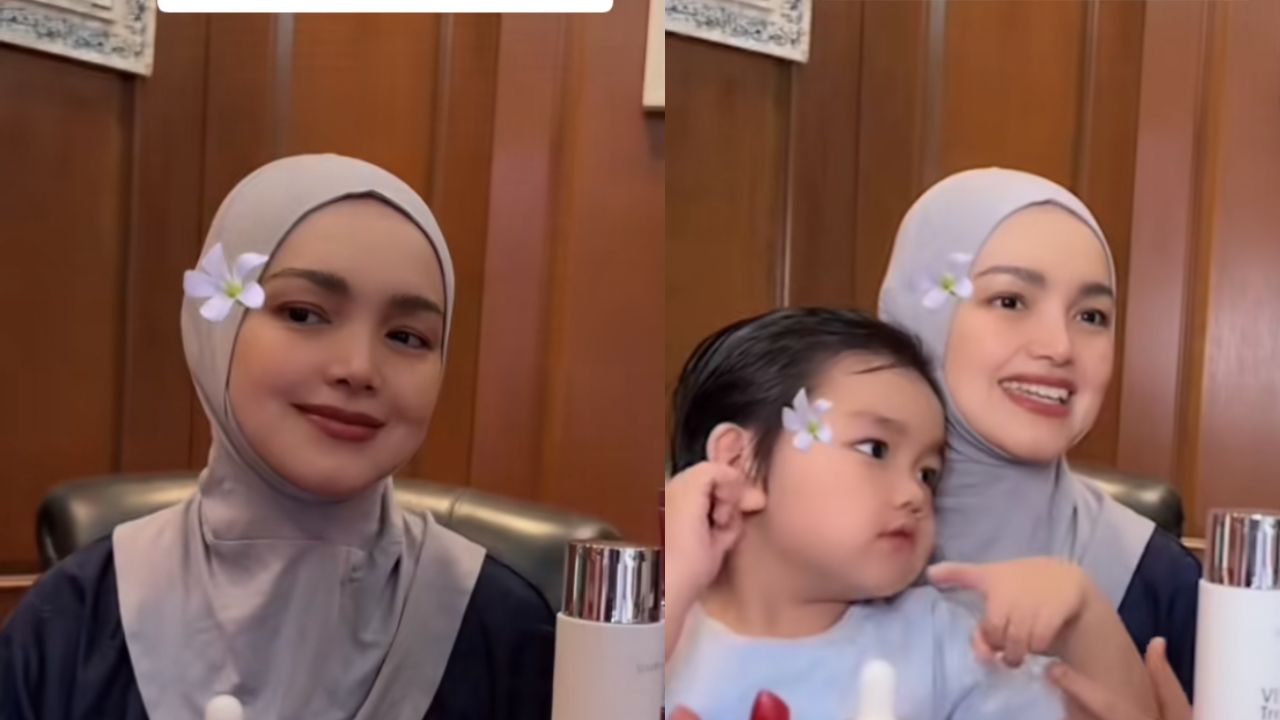 [VIDEO] Gelagat Anak Siti Nurhaliza, Afwa Tutup Lampu Curi Perhatian Ramai!