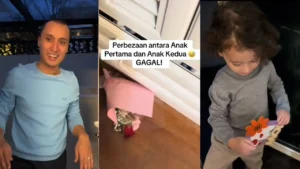 [VIDEO] Cara Anak Anzalna Nasir Beri Bunga Raih Perhatian Ramai!-“Nombor 2 Memang Gitu”