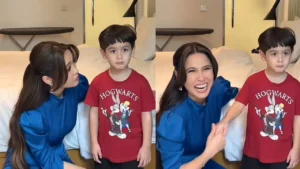 [VIDEO] Momen Anak Emma Maembong Merajuk Buatkan Warganet Cair-“Handsome Boy”
