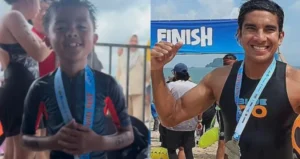 Bella Astillah Menangis Tepi Pantai, Ayden Berani Ikut Syed Saddiq Berenang di Laut Terbuka
