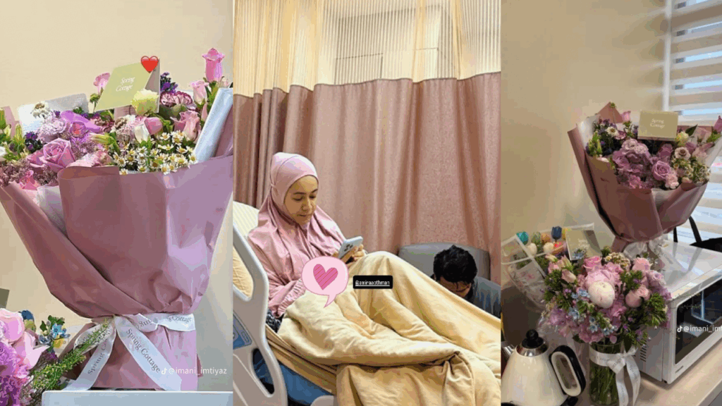 Fattah Amin Duduk Di Sebelah katil Amira Othman Buatkan Netizen Tersenyum!