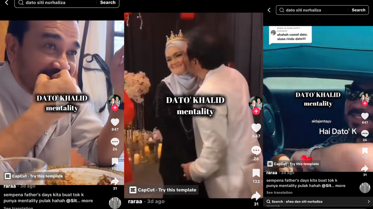 [VIDEO] Kompilasi Telatah Lucu Datuk Khalid Bersama Siti Nurhaliza Buatkan Ramai Teruja!