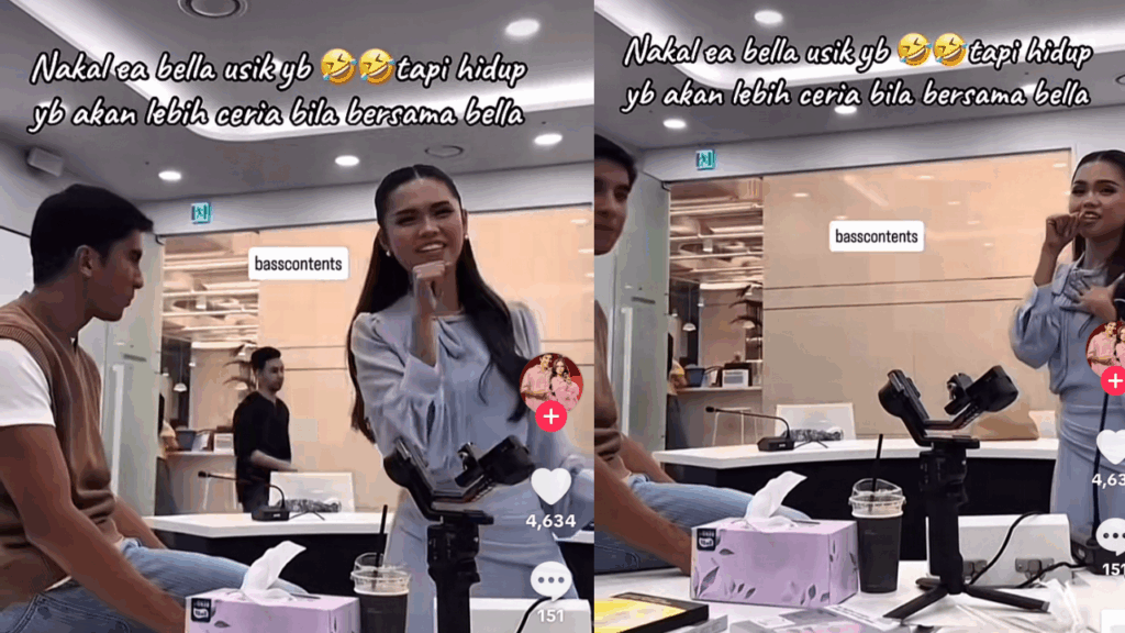 [VIDEO] Bella Astillah Menyanyi Sambil Usik Syed Saddiq Jadi Sorotan Netizen!