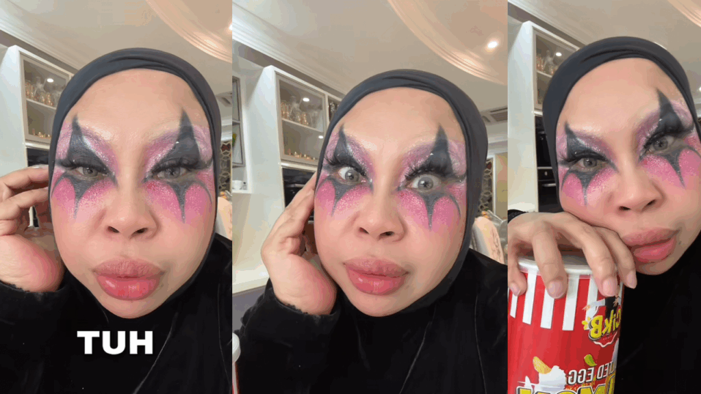 [VIDEO] “Mama Dah Tutup Hijab Cik B Supaya Tak Nampak Hantu”-Dato Seri Vida