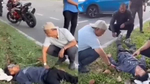 [VIDEO] Tindakan Sultan Pahang Turun Kereta & Bantu Mangsa Kemalangan, Undang Perhatian Umum!