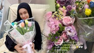 “Lain Hari Lain Bunga”-Fattah Amin Romantik Hantar Bunga Buat Amira Othman Setiap Hari