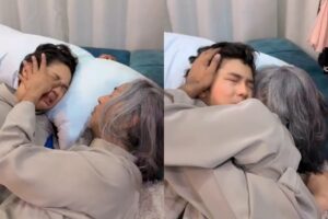 [VIDEO] Terlalu Rindukan Arwah Ibu, Ramai Sebak Lihat Sky Menangis Dalam Tidur