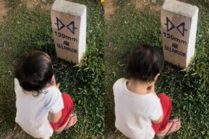 [VIDEO] Aksi Spontan Si Kecil Ini Berdoa Di Batu Air Selangor Undang Tawa- “Rumah Adik Takde Air Ke? “